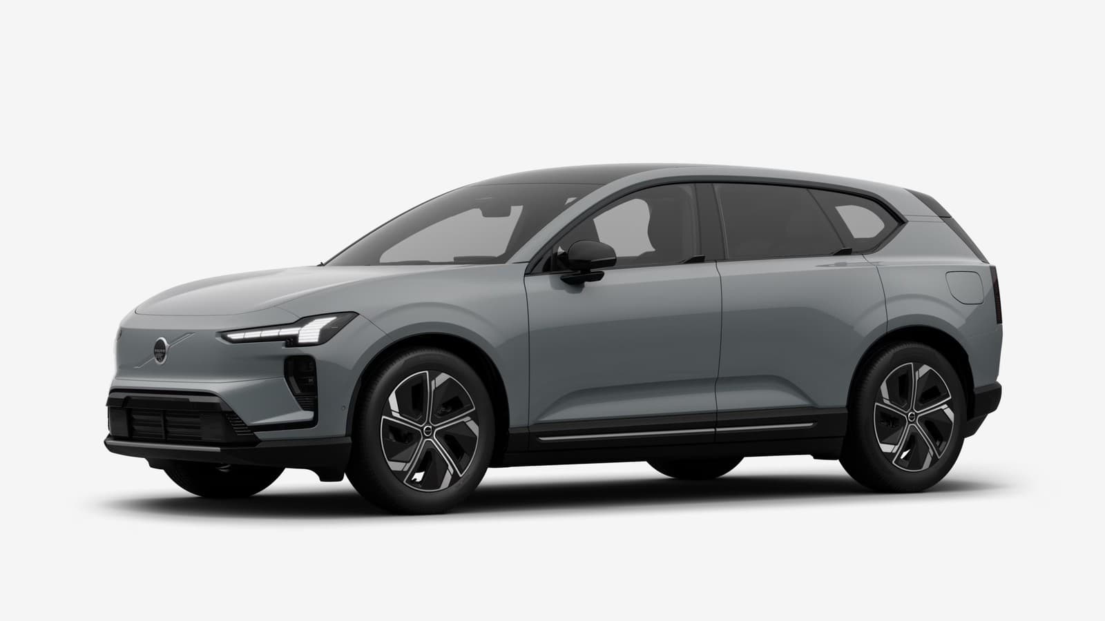 Volvo EX60 — Aurora Silver