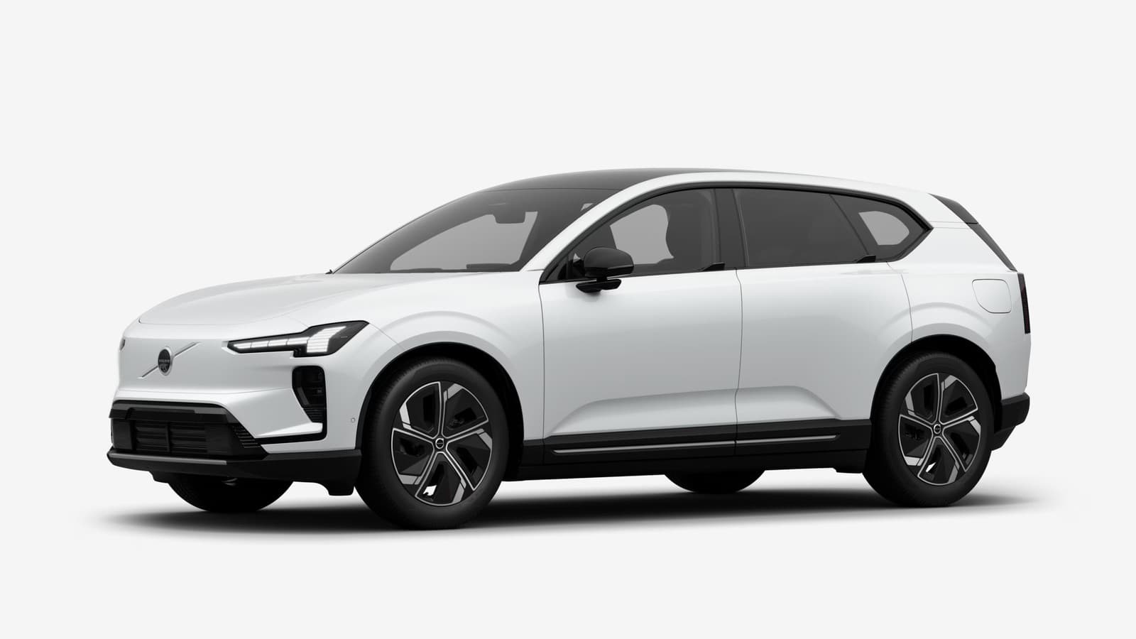 Volvo EX60 — Crystal White